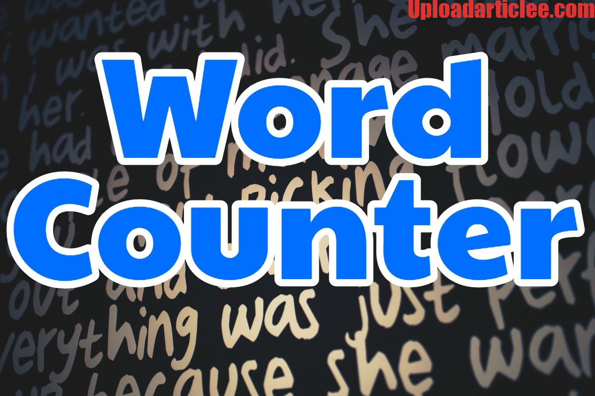 Screenshot showing word counter tool and article rewriter tool by UploadArticle.com